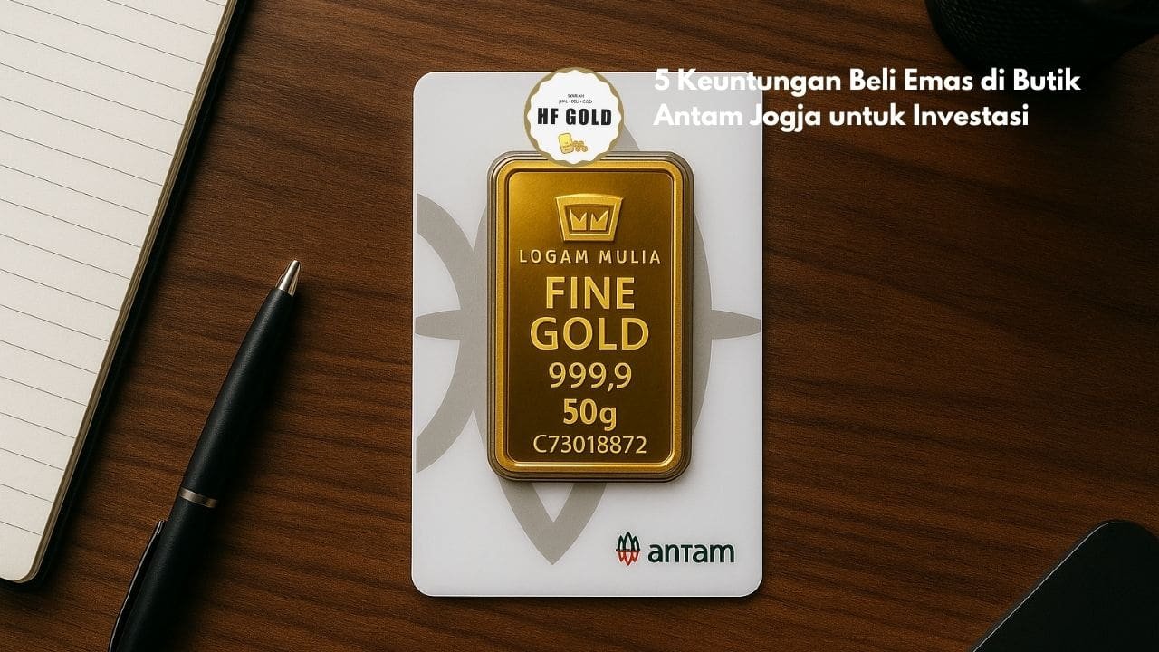 5 Keuntungan Beli Emas di Butik Antam Jogja untuk Investasi