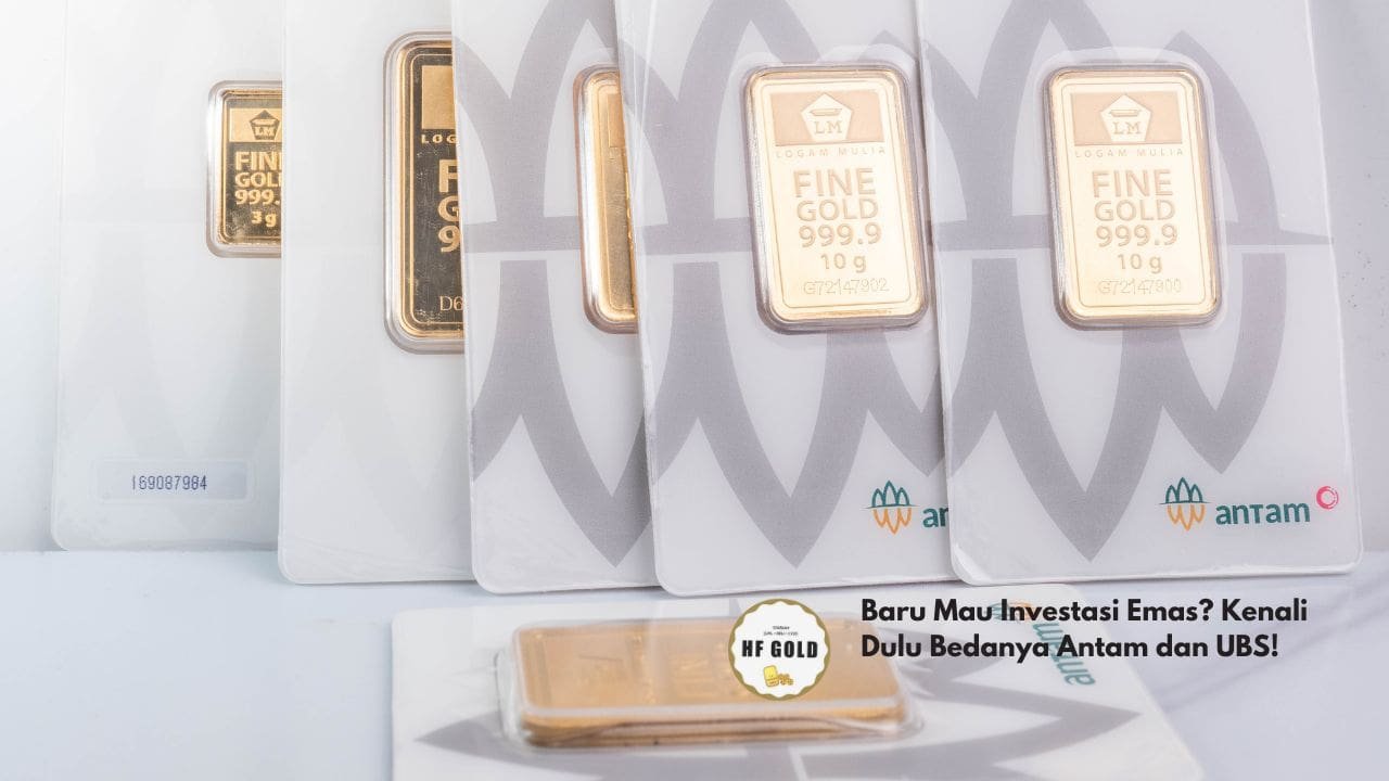 Baru Mau Investasi Emas? Kenali Dulu Bedanya Antam dan UBS!