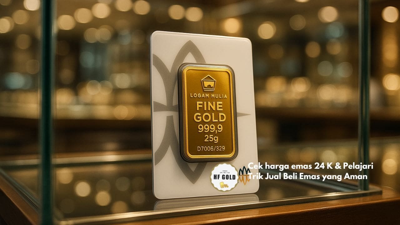 Cek harga emas 24 K & Pelajari Trik Jual Beli Emas yang Aman
