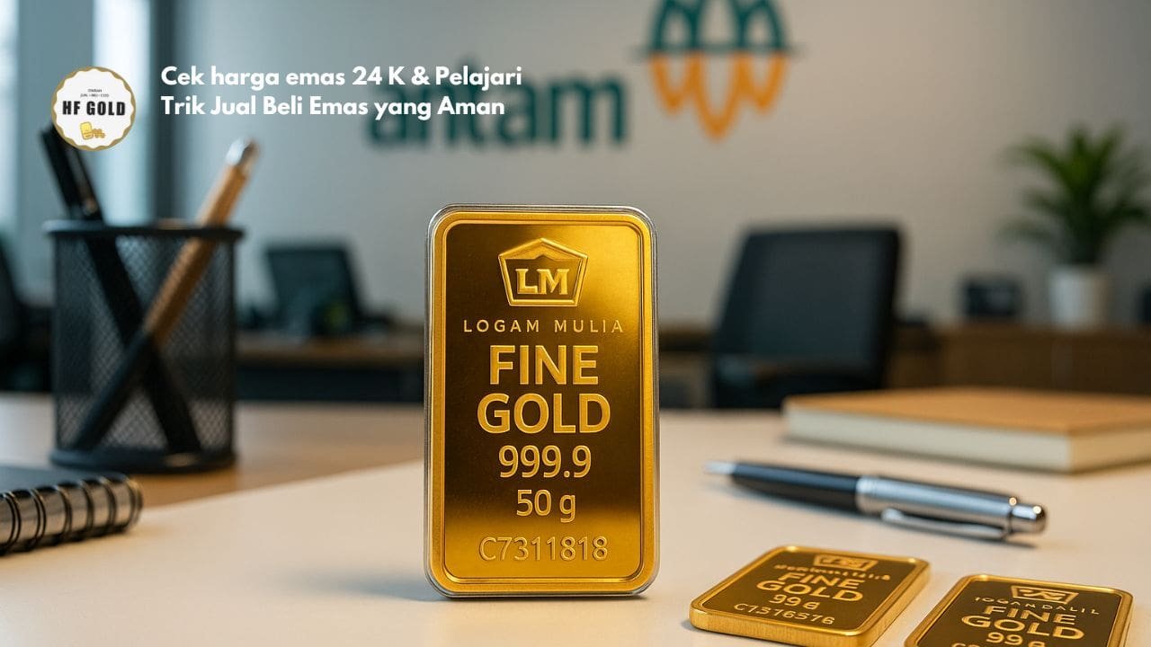 Cek harga emas 24 K & Pelajari Trik Jual Beli Emas yang Aman