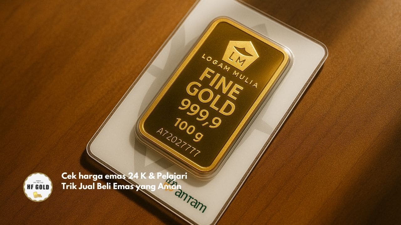 Cek harga emas 24 K & Pelajari Trik Jual Beli Emas yang Aman