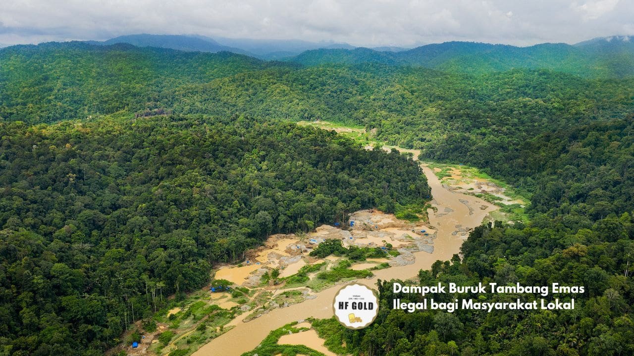 Dampak Buruk Tambang Emas Ilegal bagi Masyarakat Lokal
