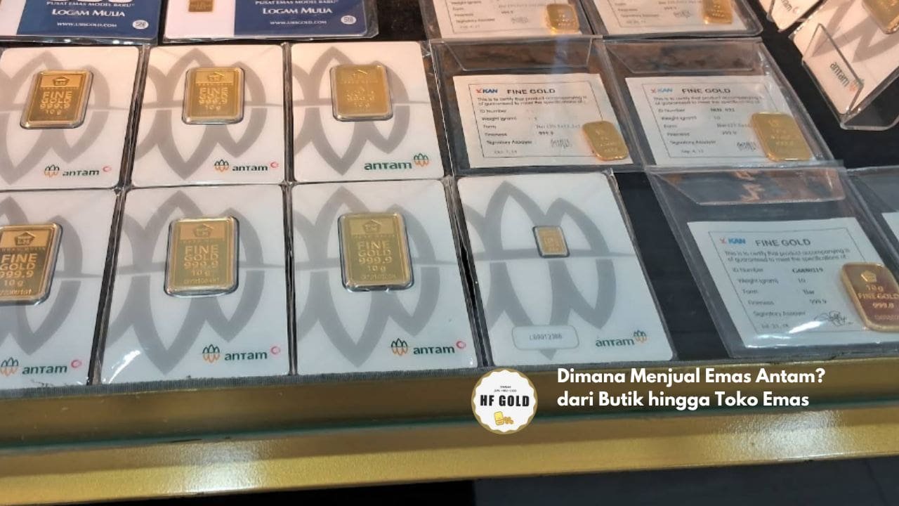 Dimana Menjual Emas Antam? dari Butik hingga Toko Emas