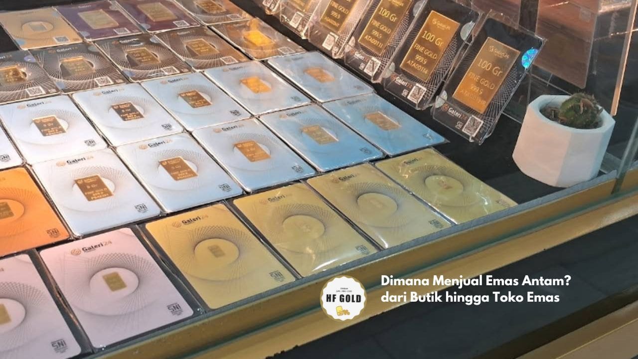 Dimana Menjual Emas Antam? dari Butik hingga Toko Emas