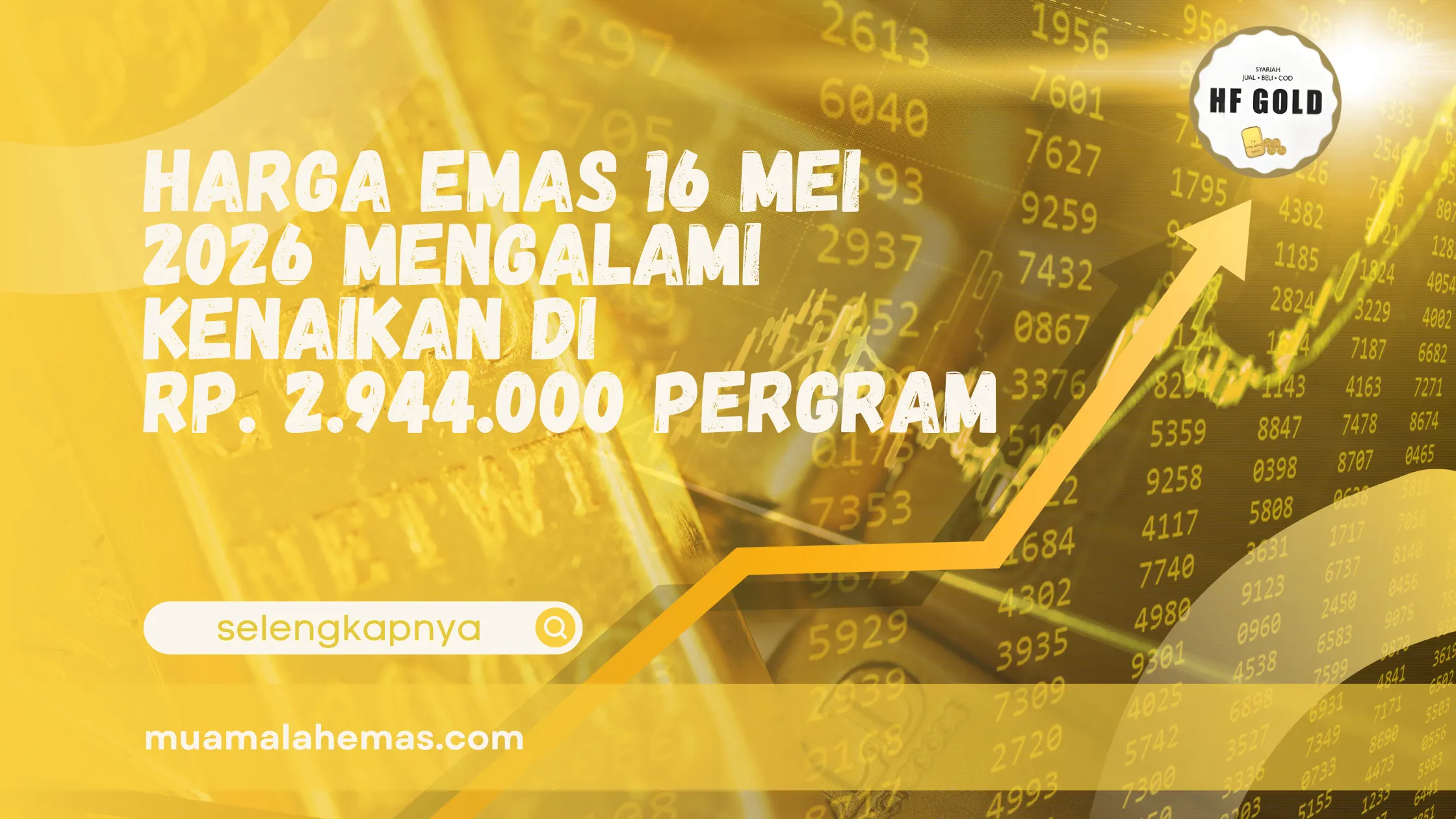 Harga Emas 16 Mei 2026