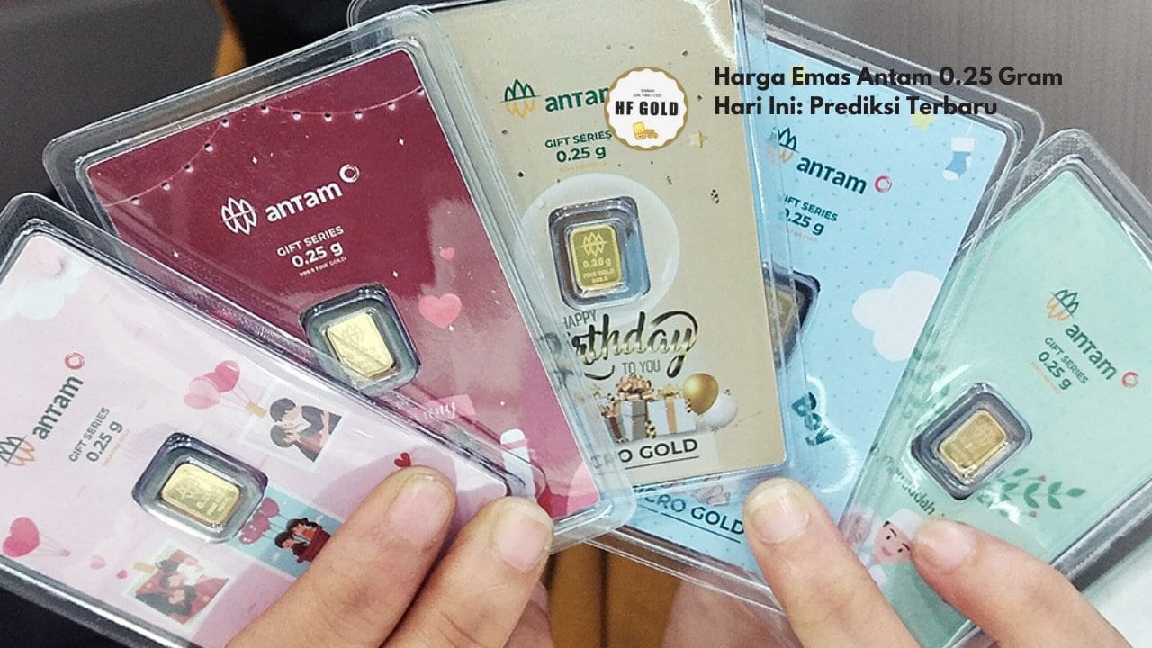 Harga Emas Antam 0.25 Gram Hari Ini: Prediksi Terbaru