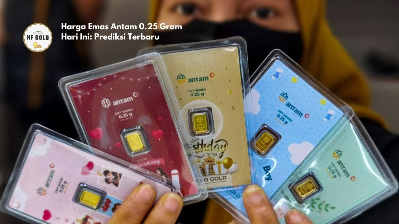 Harga Emas Antam 0.25 Gram Hari Ini: Prediksi Terbaru
