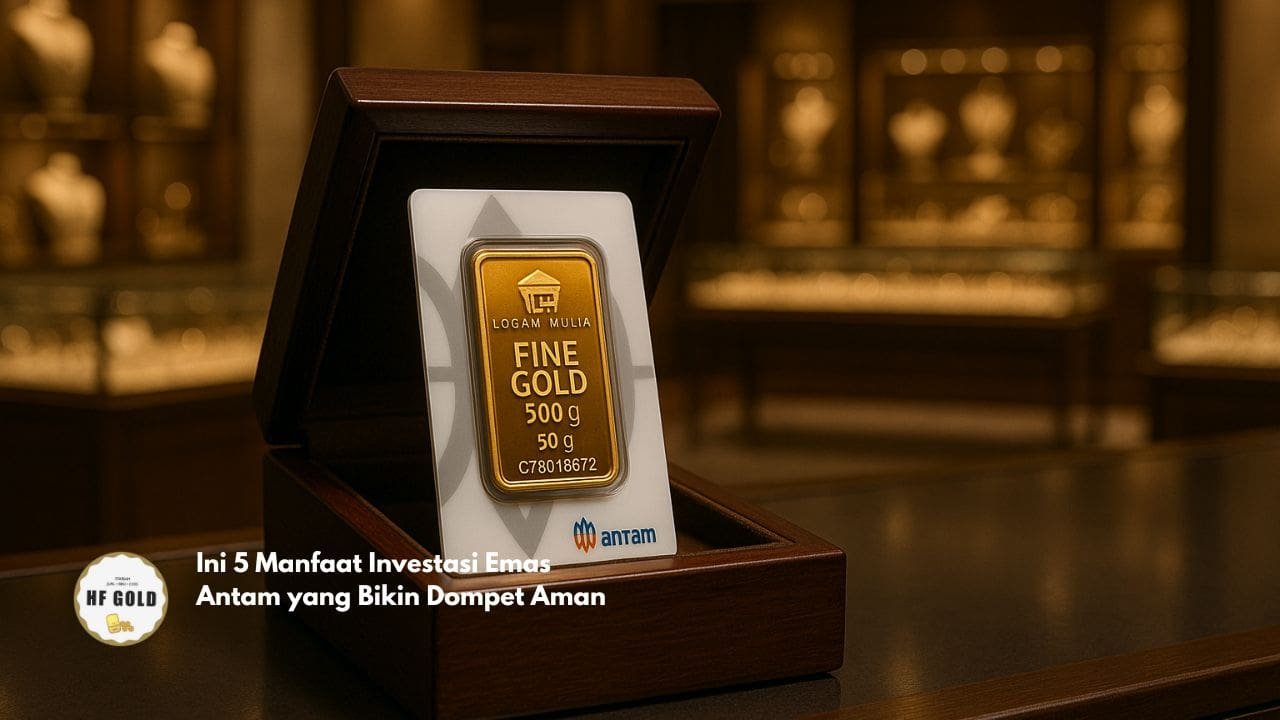 Ini 5 Manfaat Investasi Emas Antam yang Bikin Dompet Aman