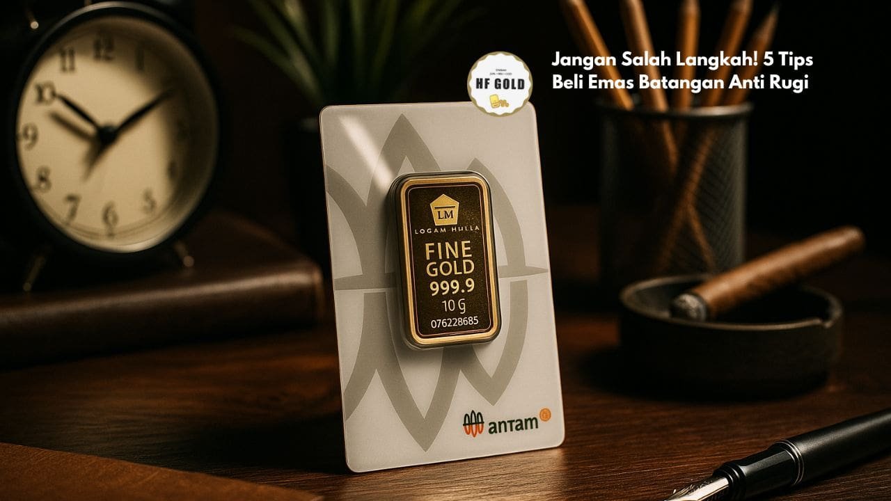 Jangan Salah Langkah! 5 Tips Beli Emas Batangan Anti Rugi