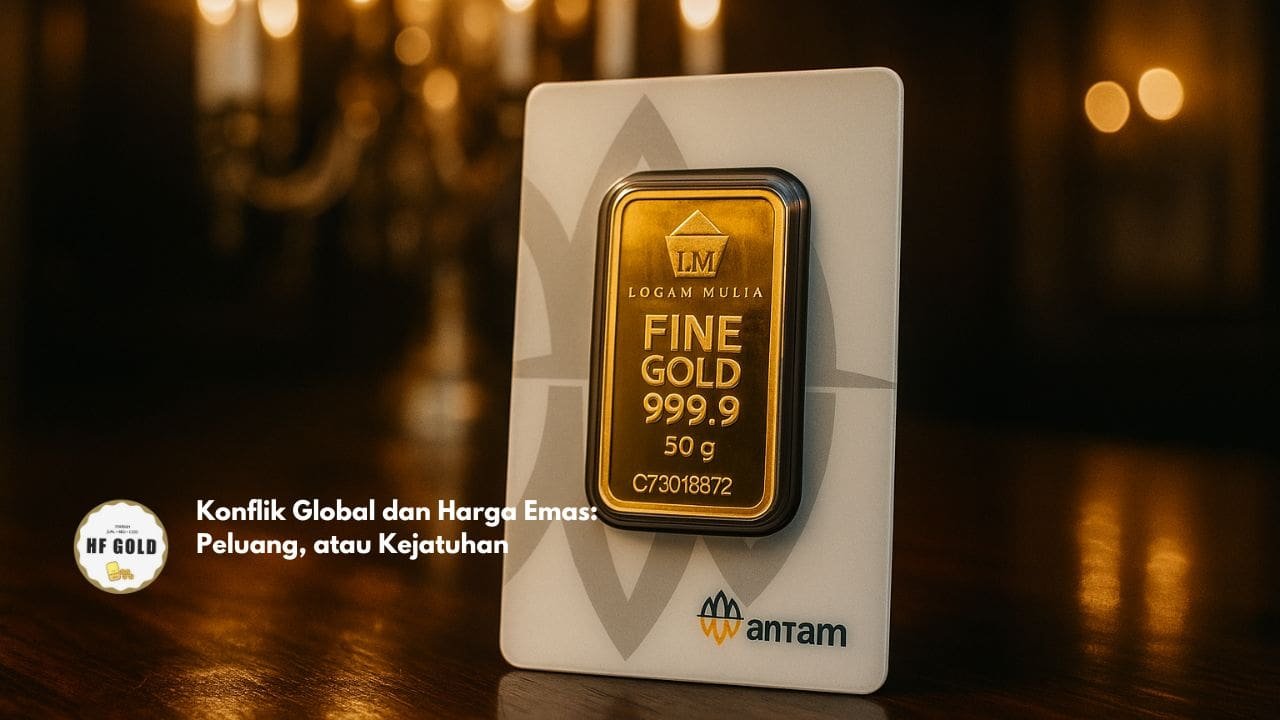 Konflik Global dan Harga Emas: Peluang, atau Kejatuhan