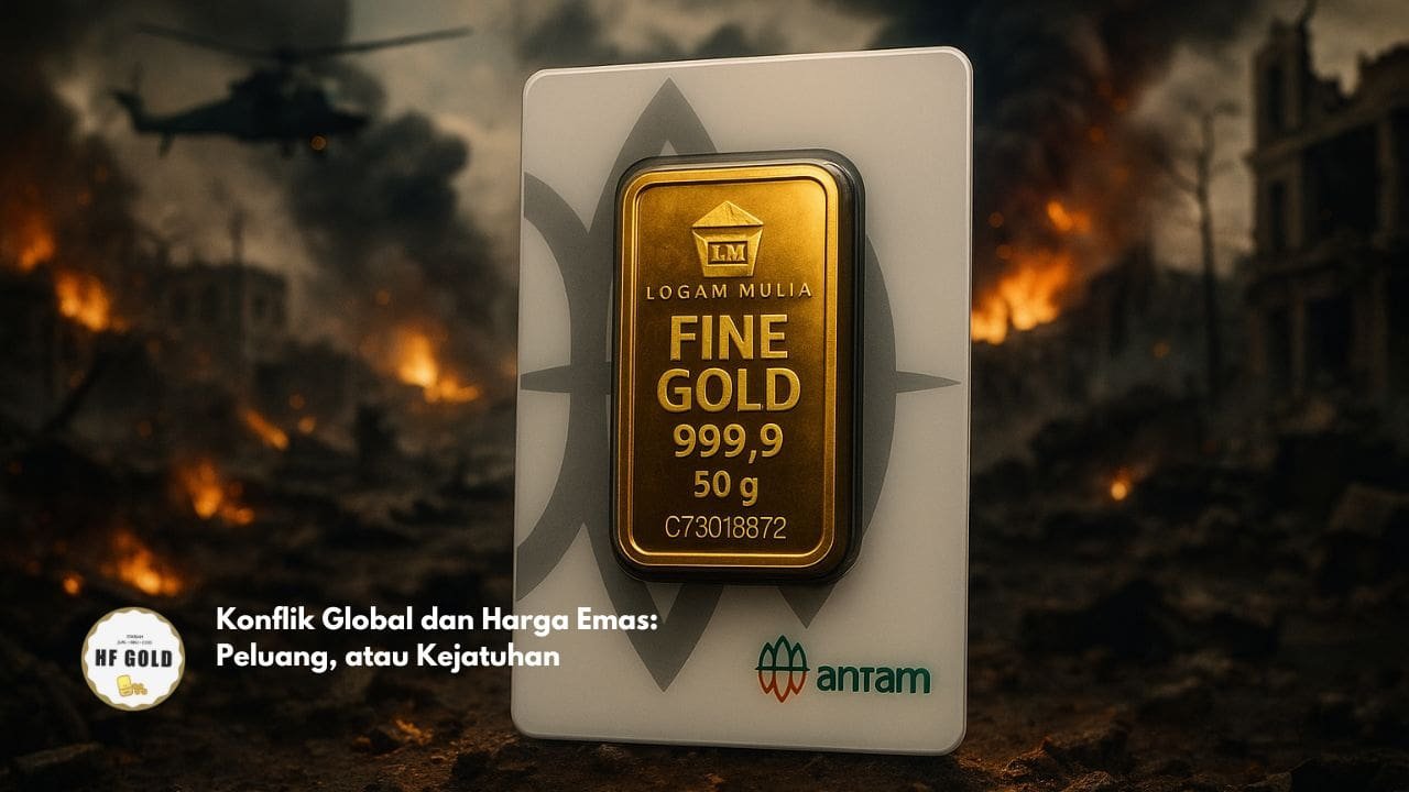 Konflik Global dan Harga Emas: Peluang, atau Kejatuhan