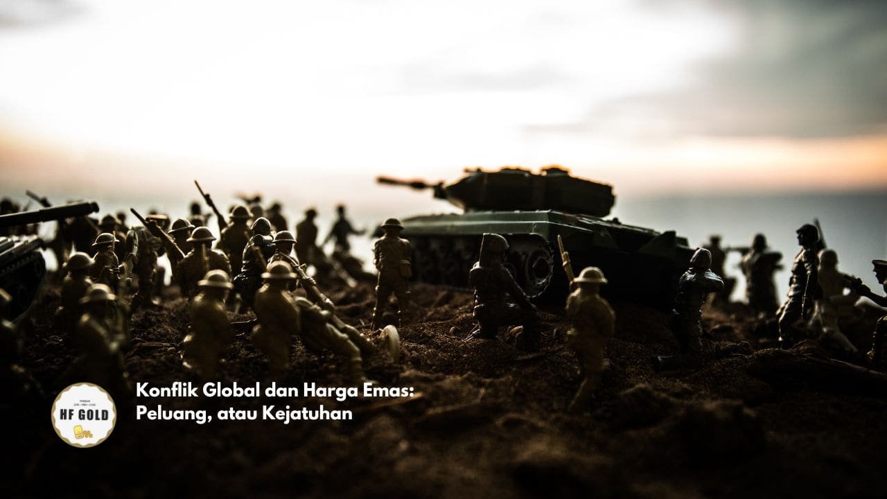 Konflik Global dan Harga Emas: Peluang, atau Kejatuhan