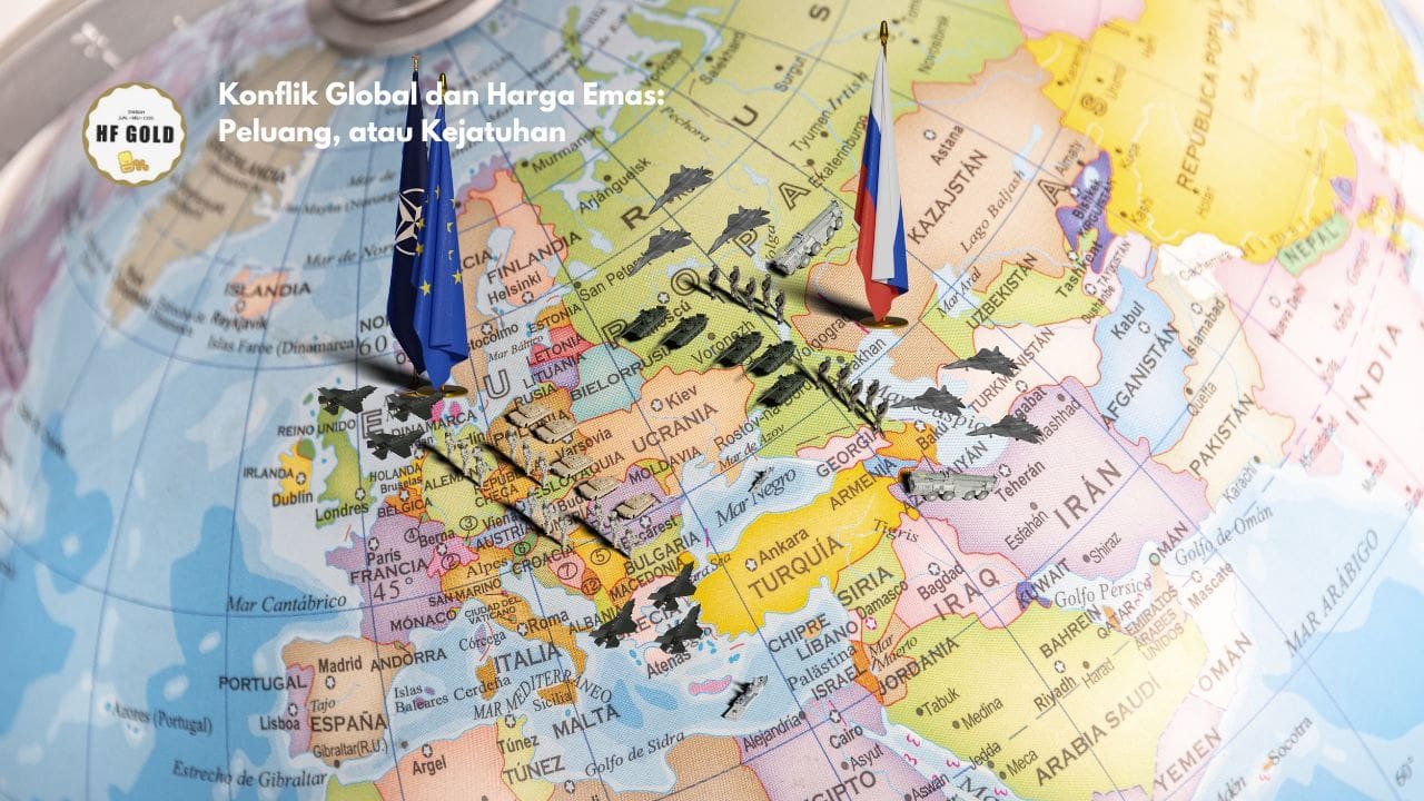 Konflik Global dan Harga Emas: Peluang, atau Kejatuhan