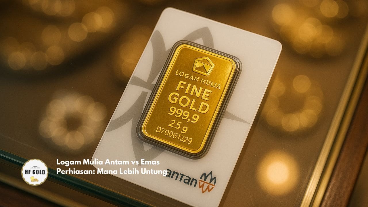 Logam Mulia Antam vs Emas Perhiasan: Mana Lebih Untung