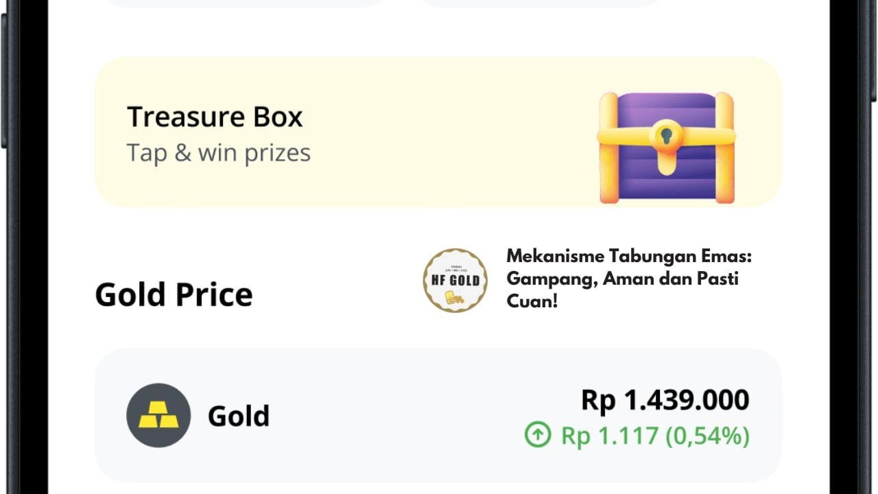 Mekanisme Tabungan Emas: Gampang, Aman dan Pasti Cuan