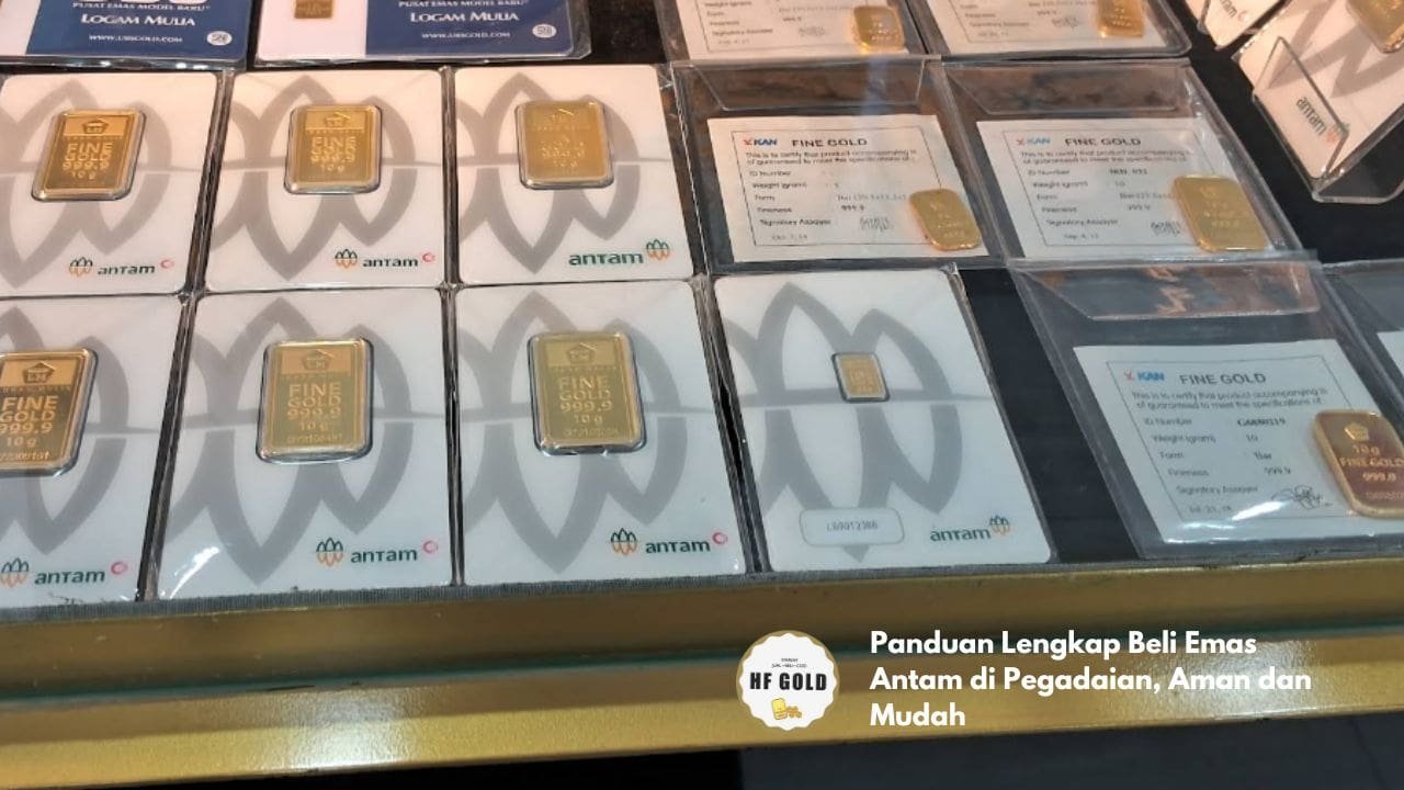 Panduan Lengkap Beli Emas Antam di Pegadaian, Aman dan Mudah
