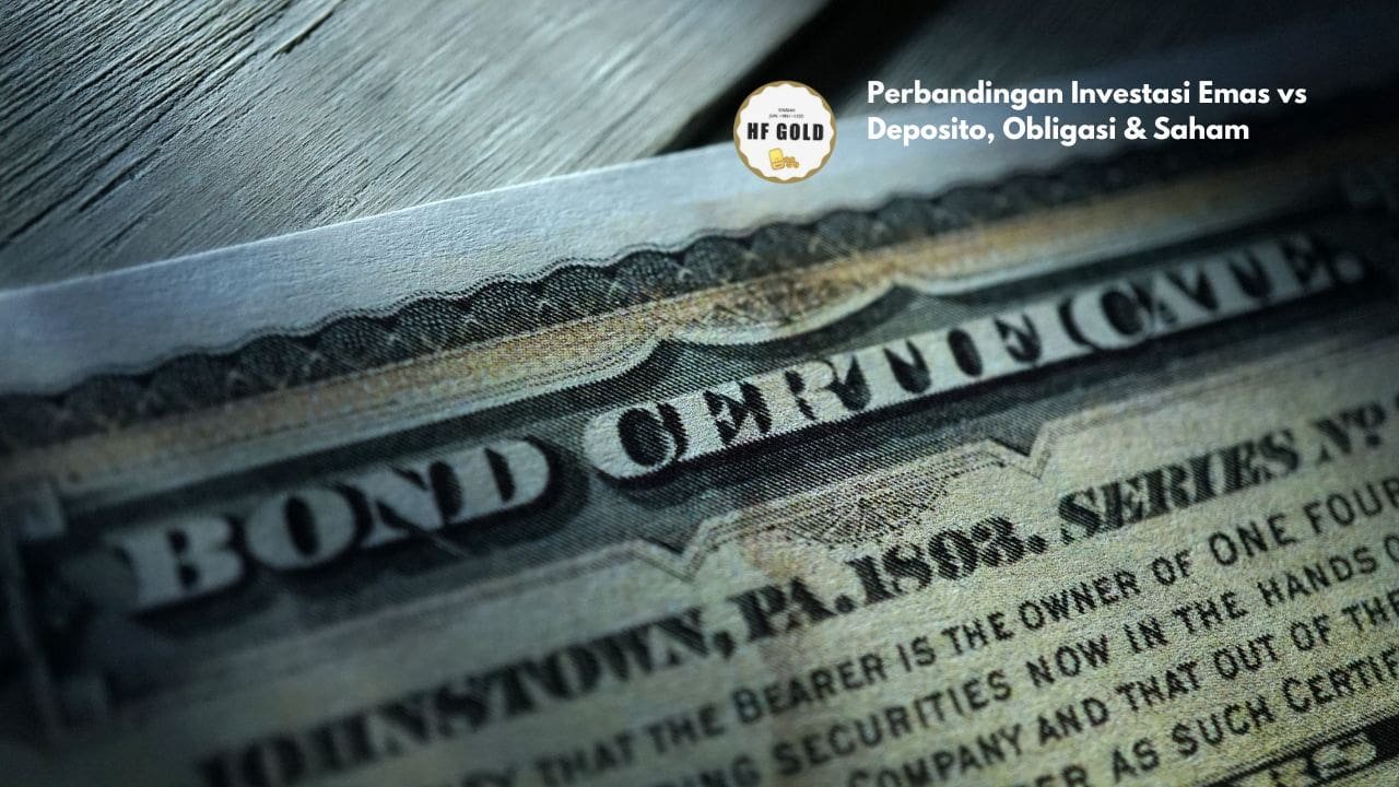 Perbandingan Investasi Emas vs Deposito, Obligasi & Saham
