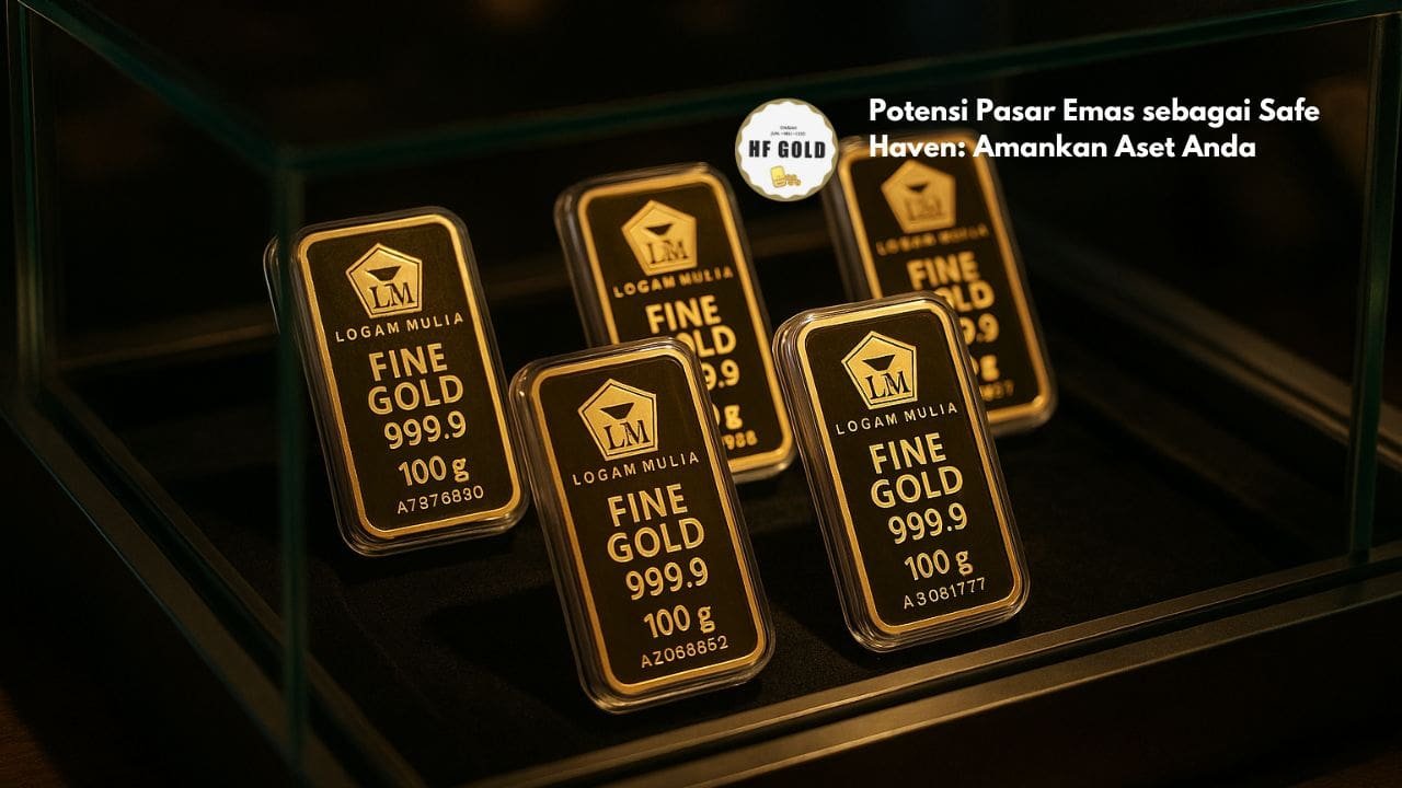 Potensi Pasar Emas sebagai Safe Haven: Amankan Aset Anda