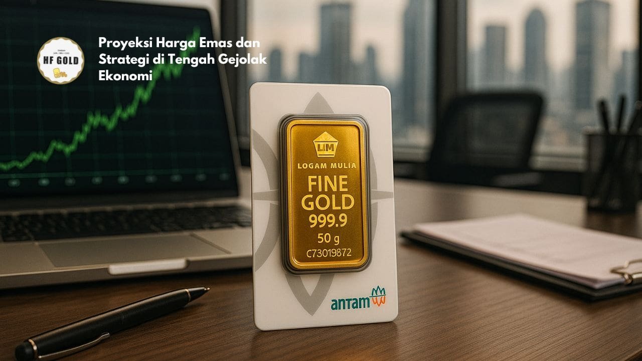 Proyeksi Harga Emas dan Strategi di Tengah Gejolak Ekonomi