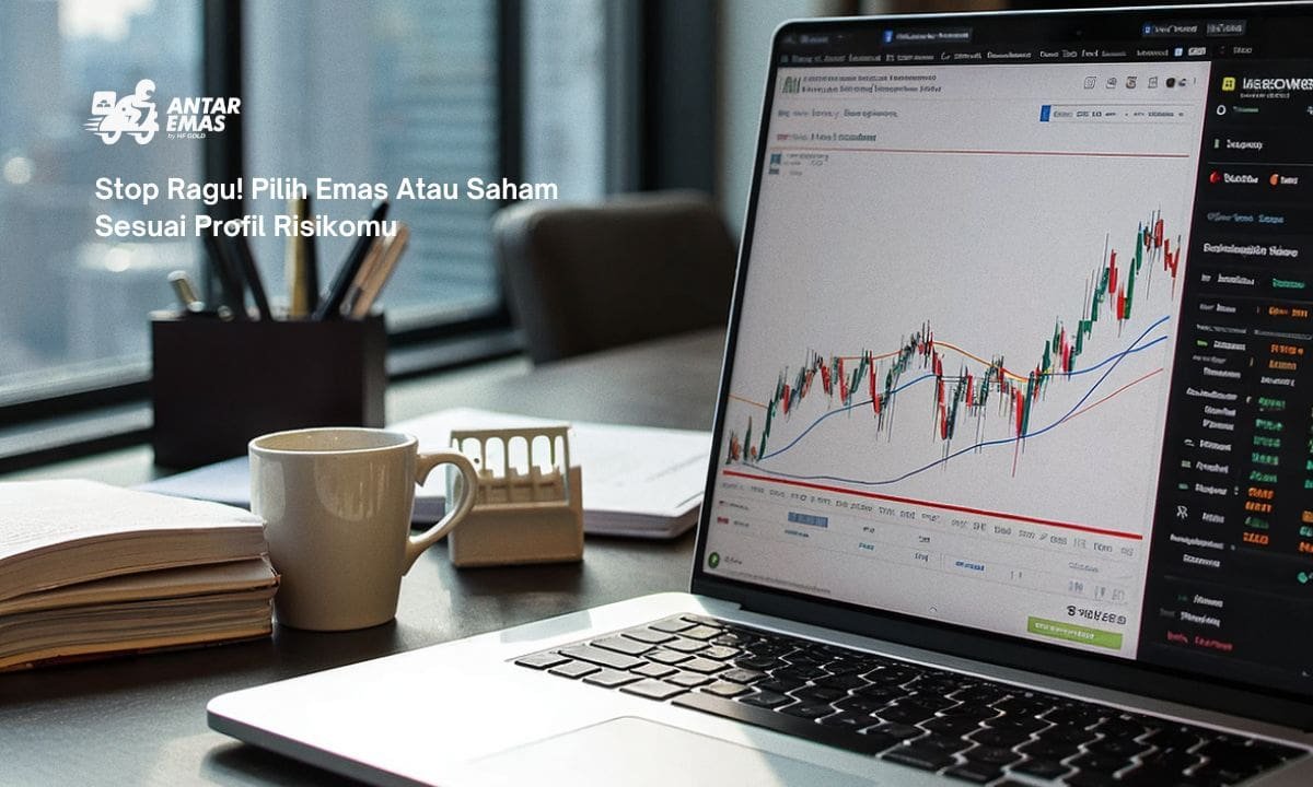 Stop Ragu! Pilih Emas Atau Saham Sesuai Profil Risikomu
