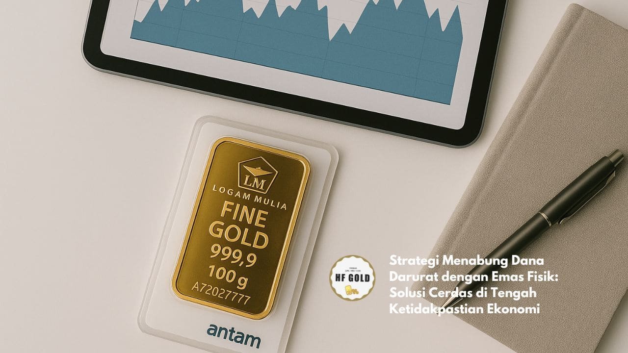 Strategi Menabung Dana Darurat dengan Emas Fisik: Solusi Cerdas di Tengah Ketidakpastian Ekonomi