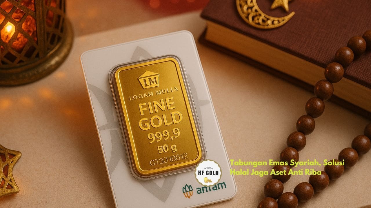 Tabungan Emas Syariah, Solusi Halal Jaga Aset Anti Riba