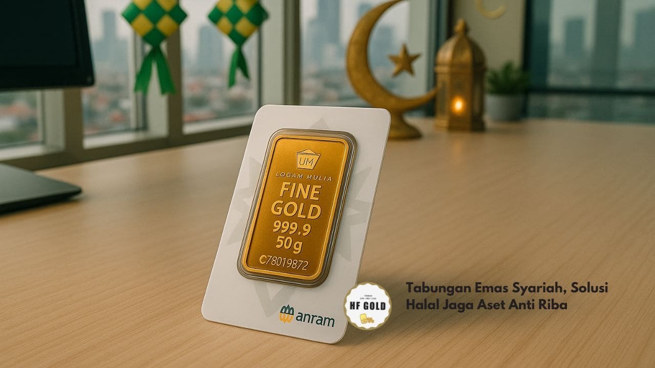 Tabungan Emas Syariah, Solusi Halal Jaga Aset Anti Riba