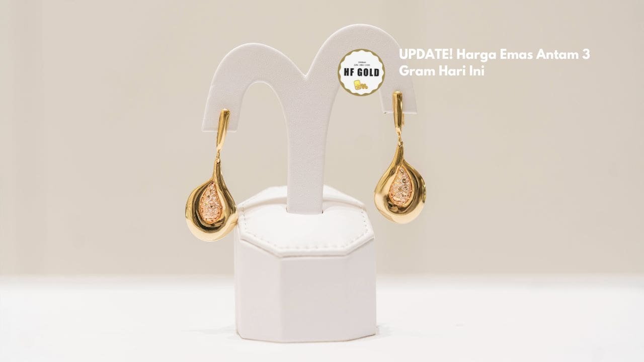 UPDATE! Harga Emas Antam 3 Gram Hari Ini