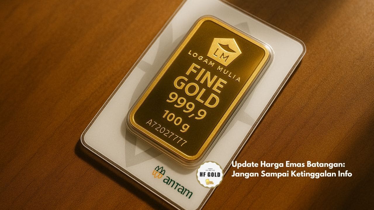 Update Harga Emas Batangan: Jangan Sampai Ketinggalan Info