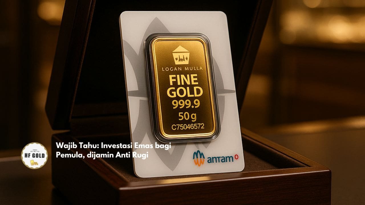 Wajib Tahu: Investasi Emas bagi Pemula, dijamin Anti Rugi