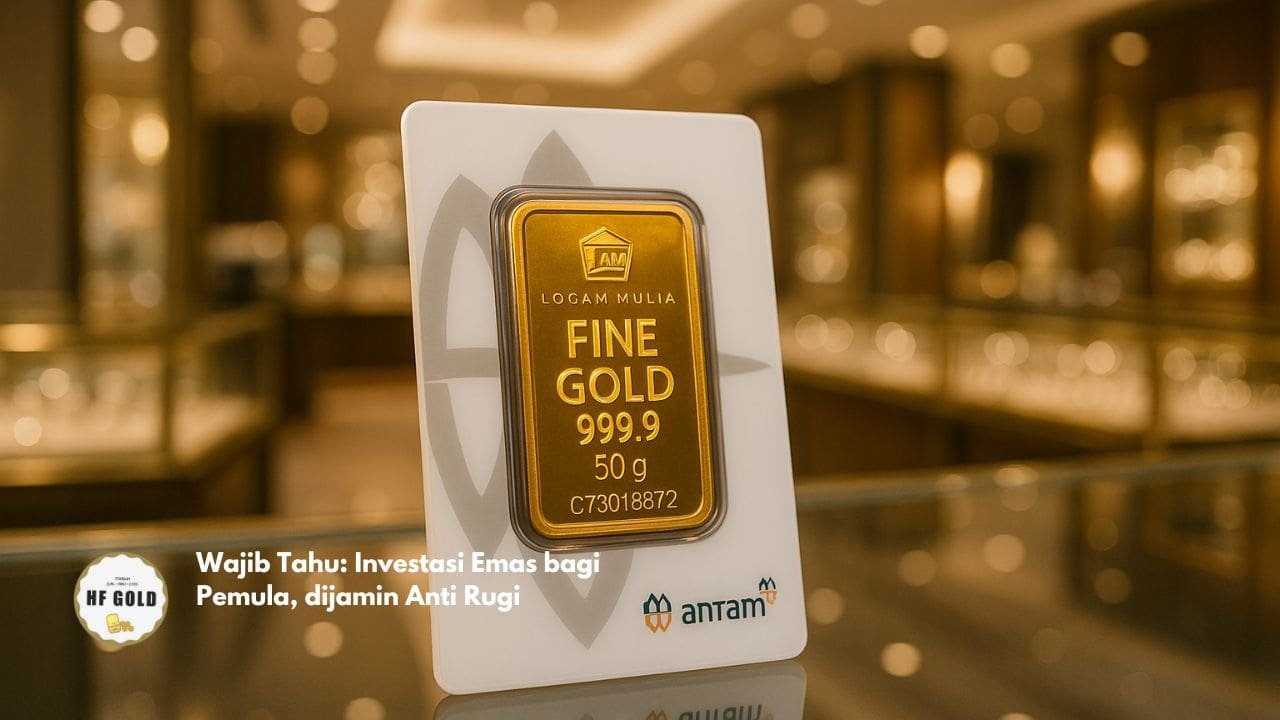 Wajib Tahu: Investasi Emas bagi Pemula, dijamin Anti Rugi