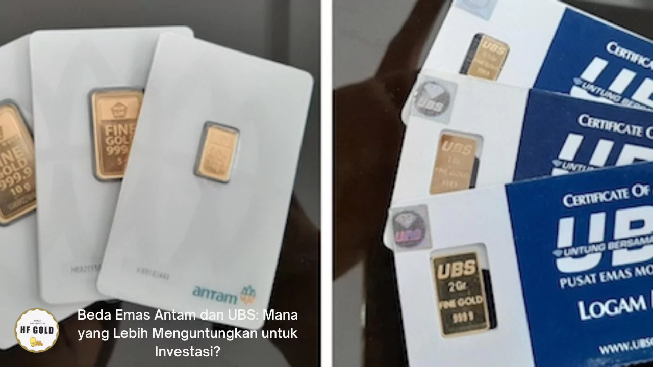 Beda Emas Antam dan UBS