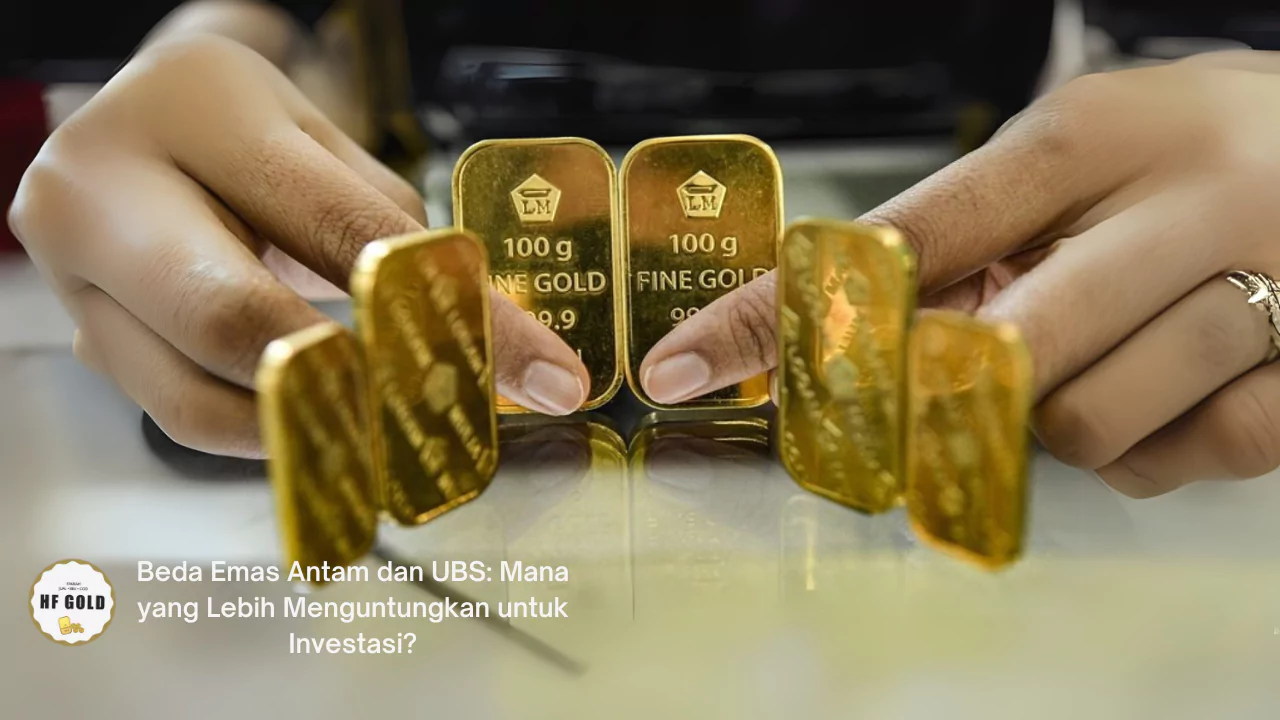 Beda Emas Antam dan UBS