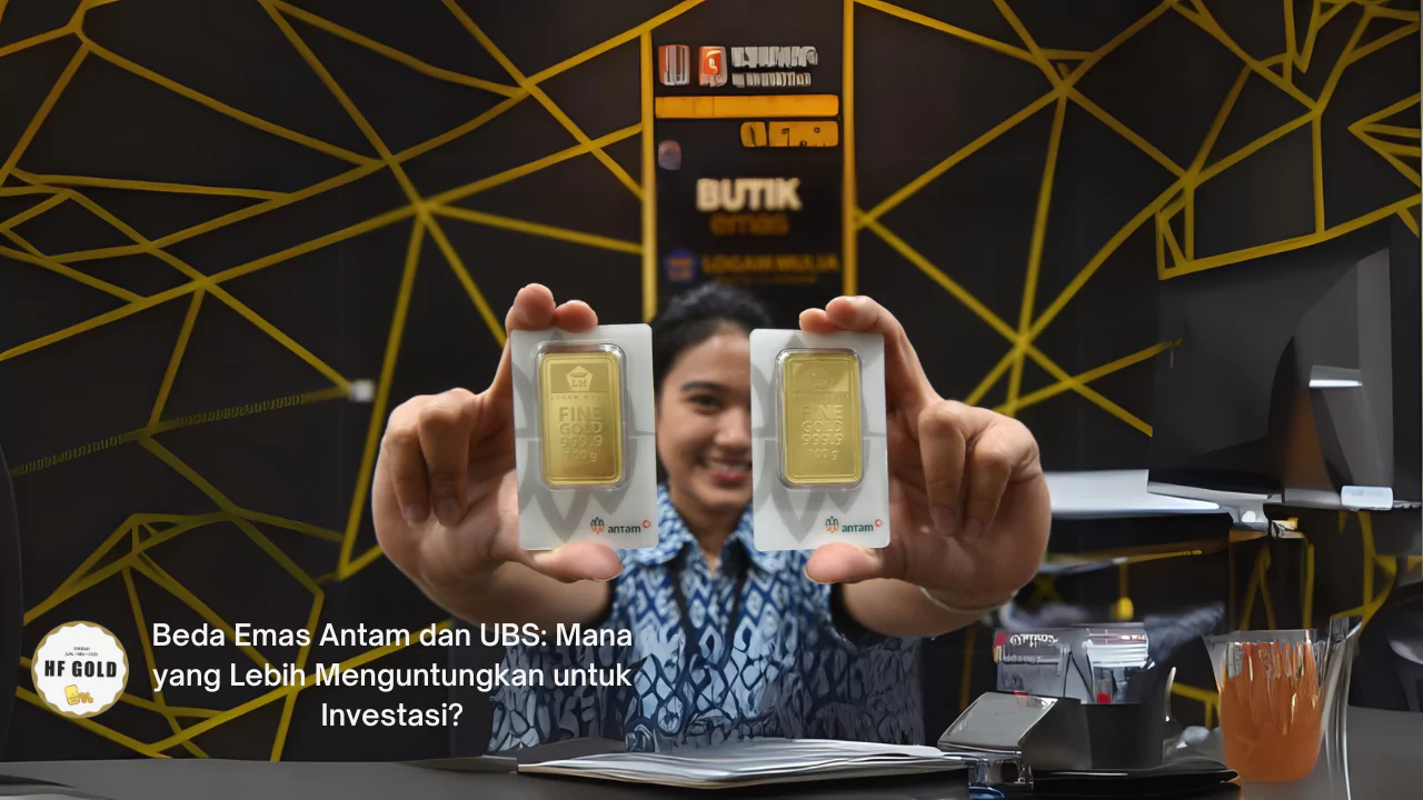 Beda Emas Antam dan UBS