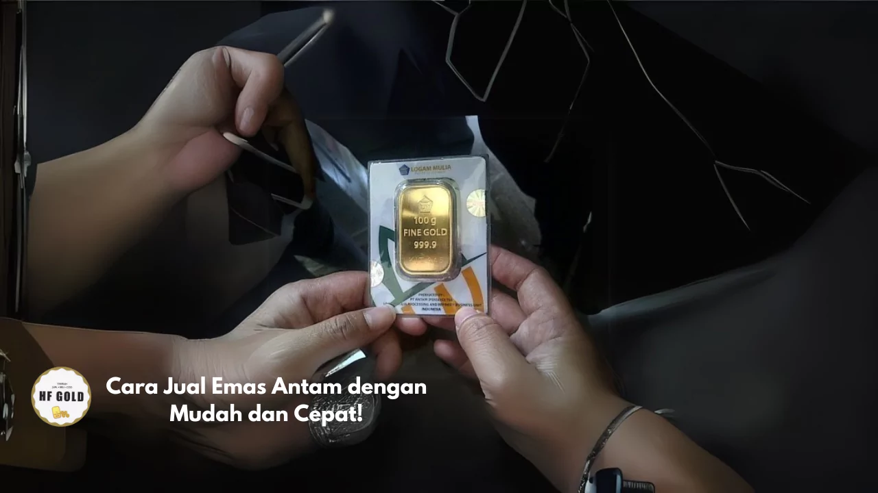 cara jual emas Antam