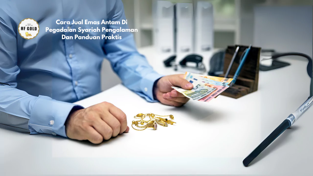 Cara jual emas Antam di Pegadaian