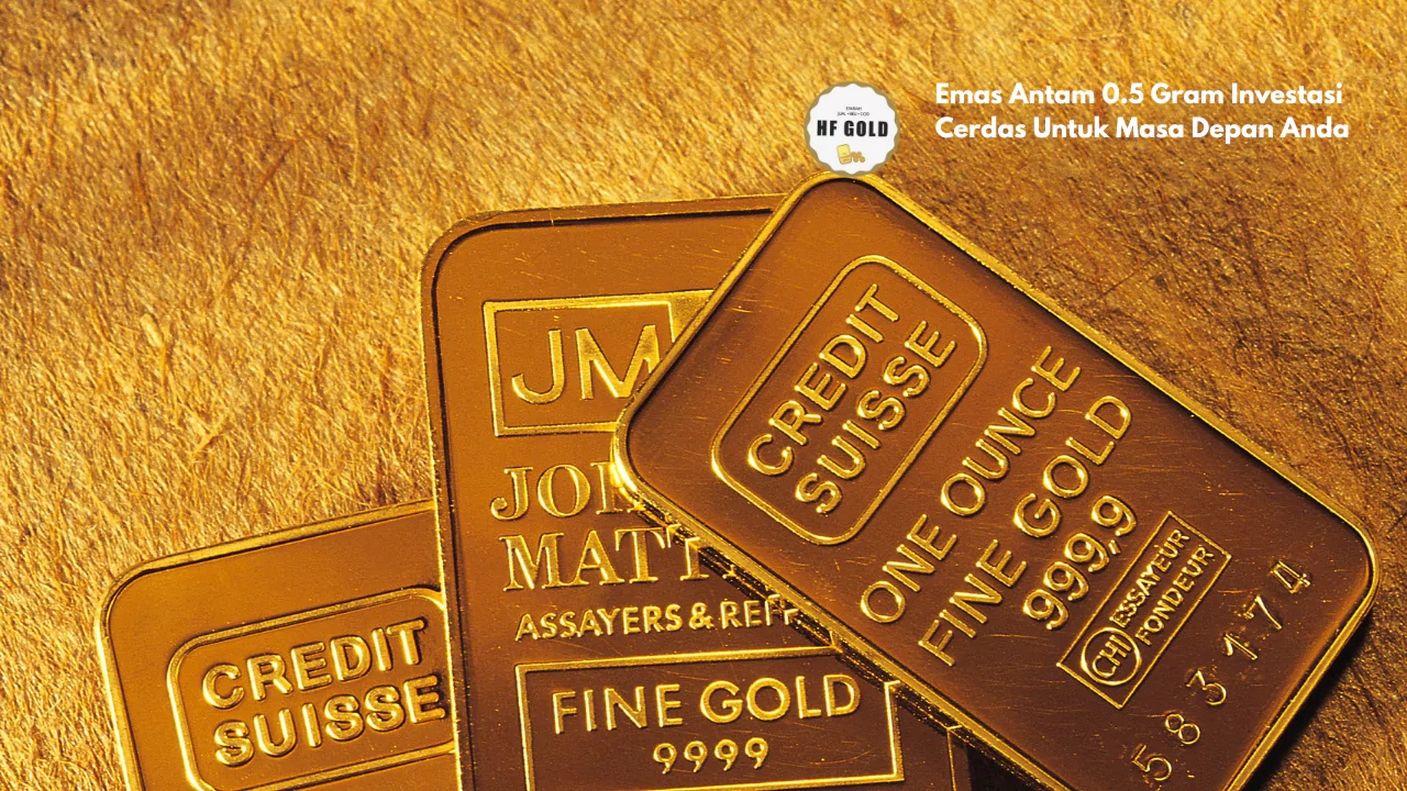 Emas Antam 0.5 gram