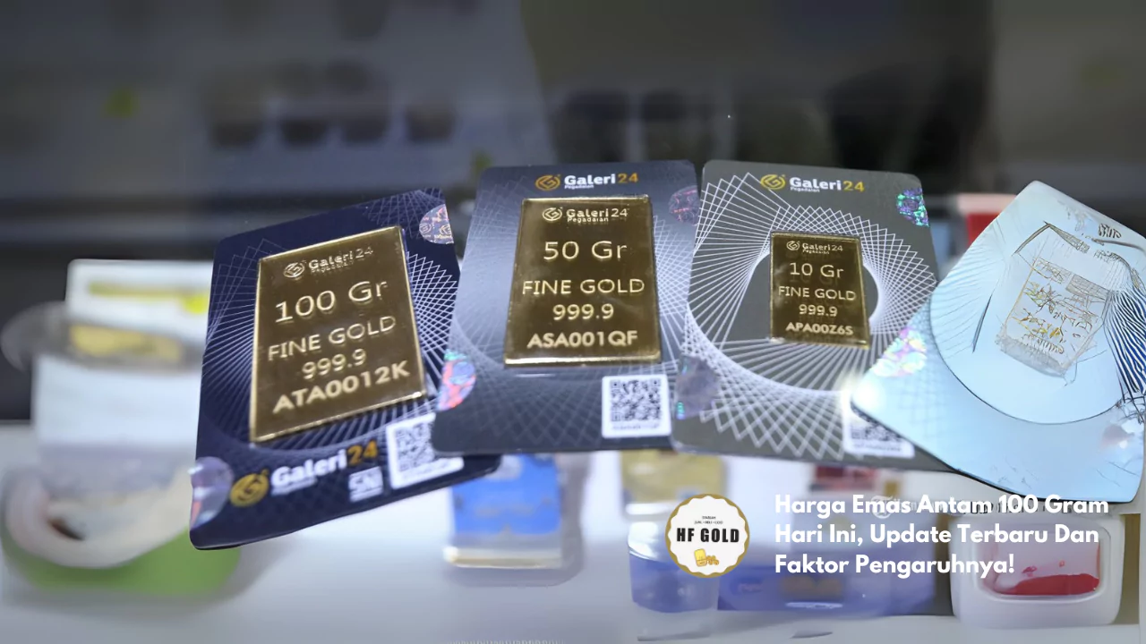 Emas Antam 100 Gram
