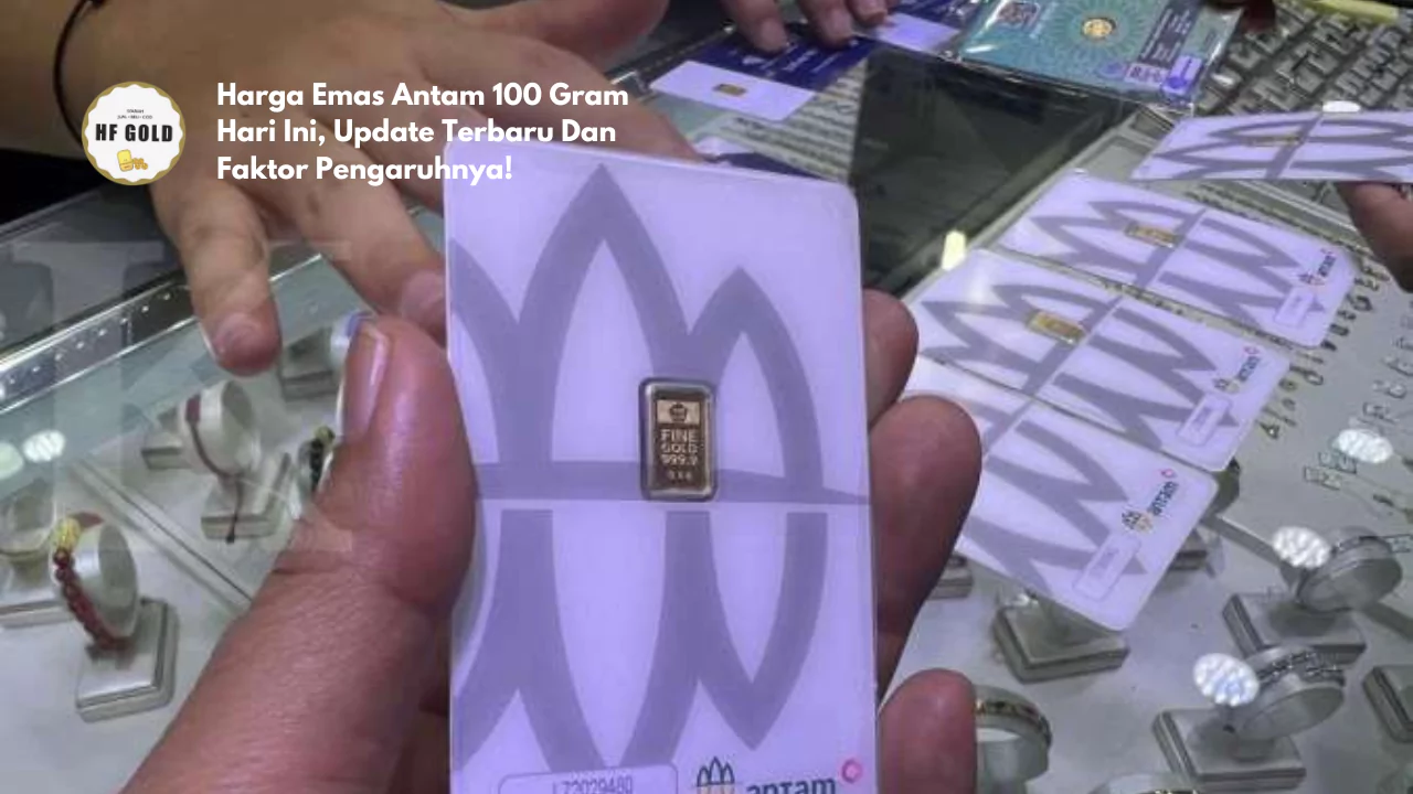 Emas Antam 100 Gram