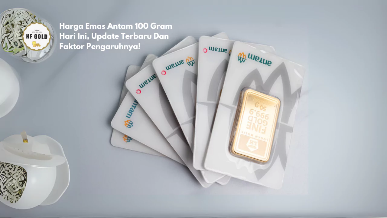 Emas Antam 100 Gram