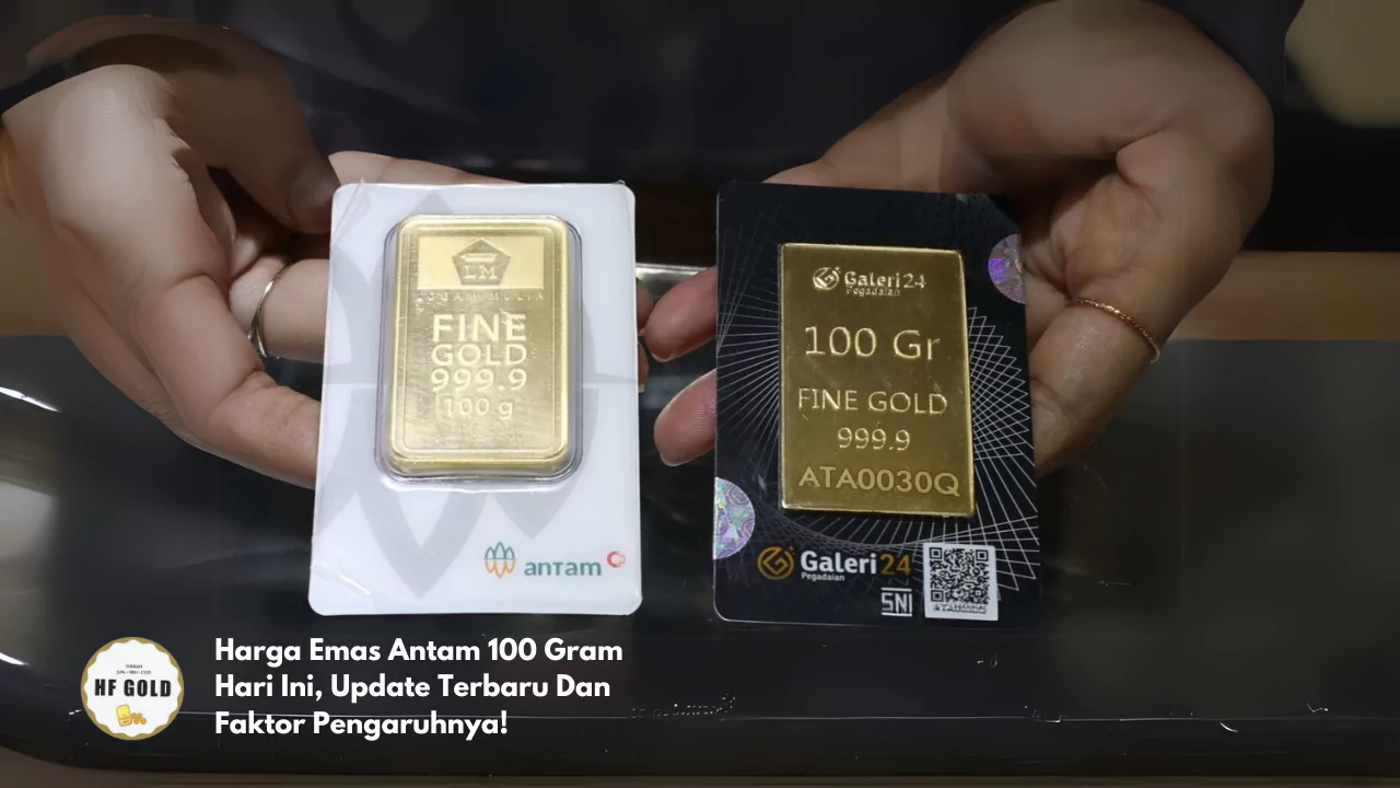 Emas Antam 100 Gram