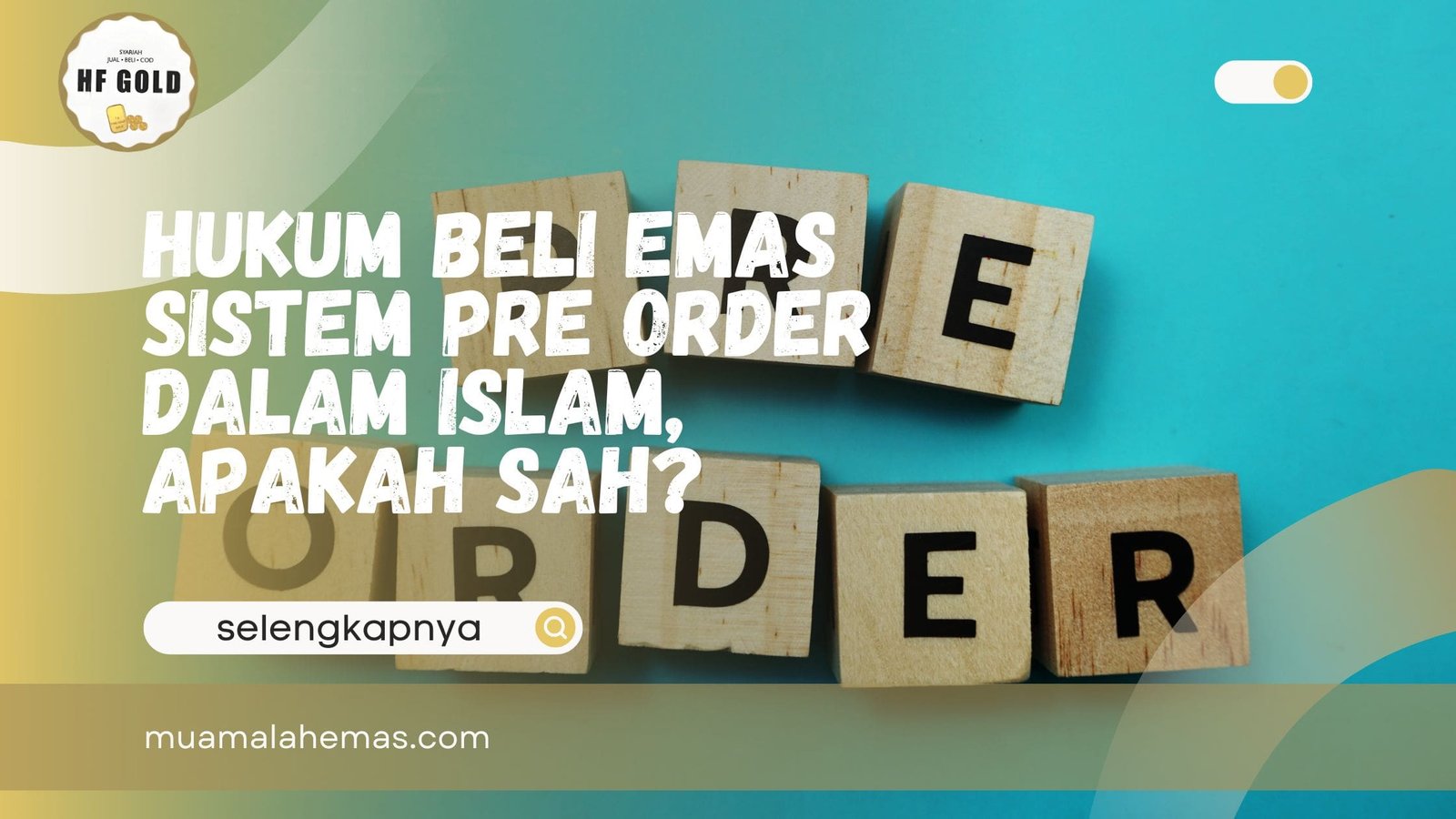 Hukum Beli Emas Sistem Pre Order