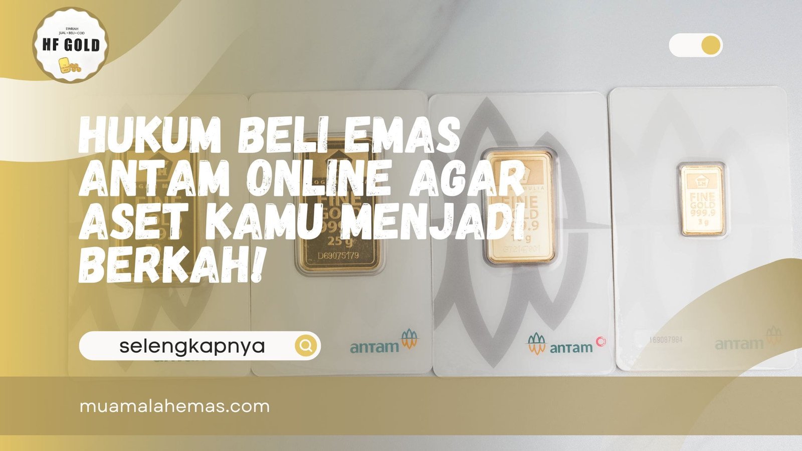 Hukum Beli Emas Antam Online