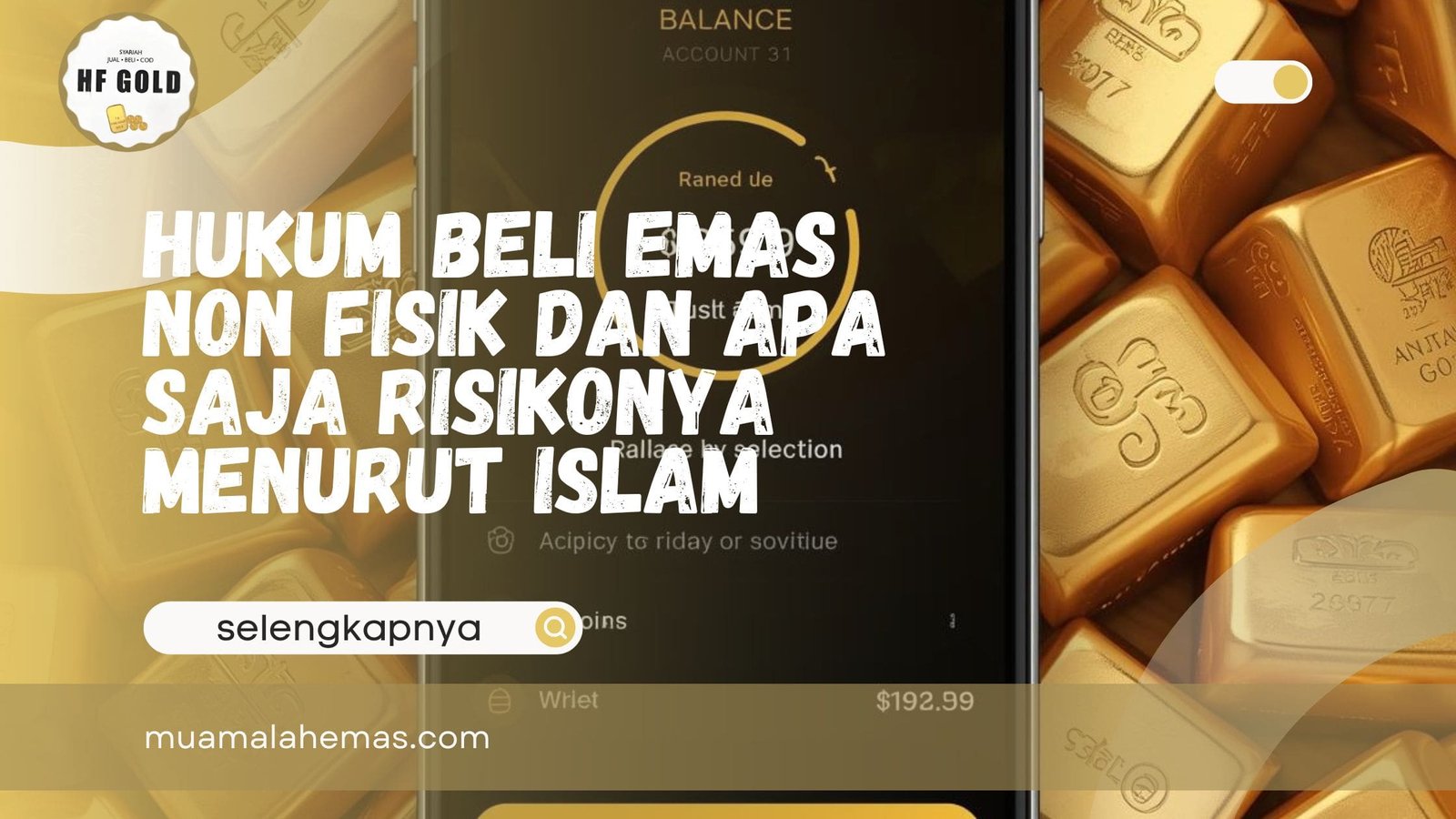 Hukum Beli Emas Non Fisik