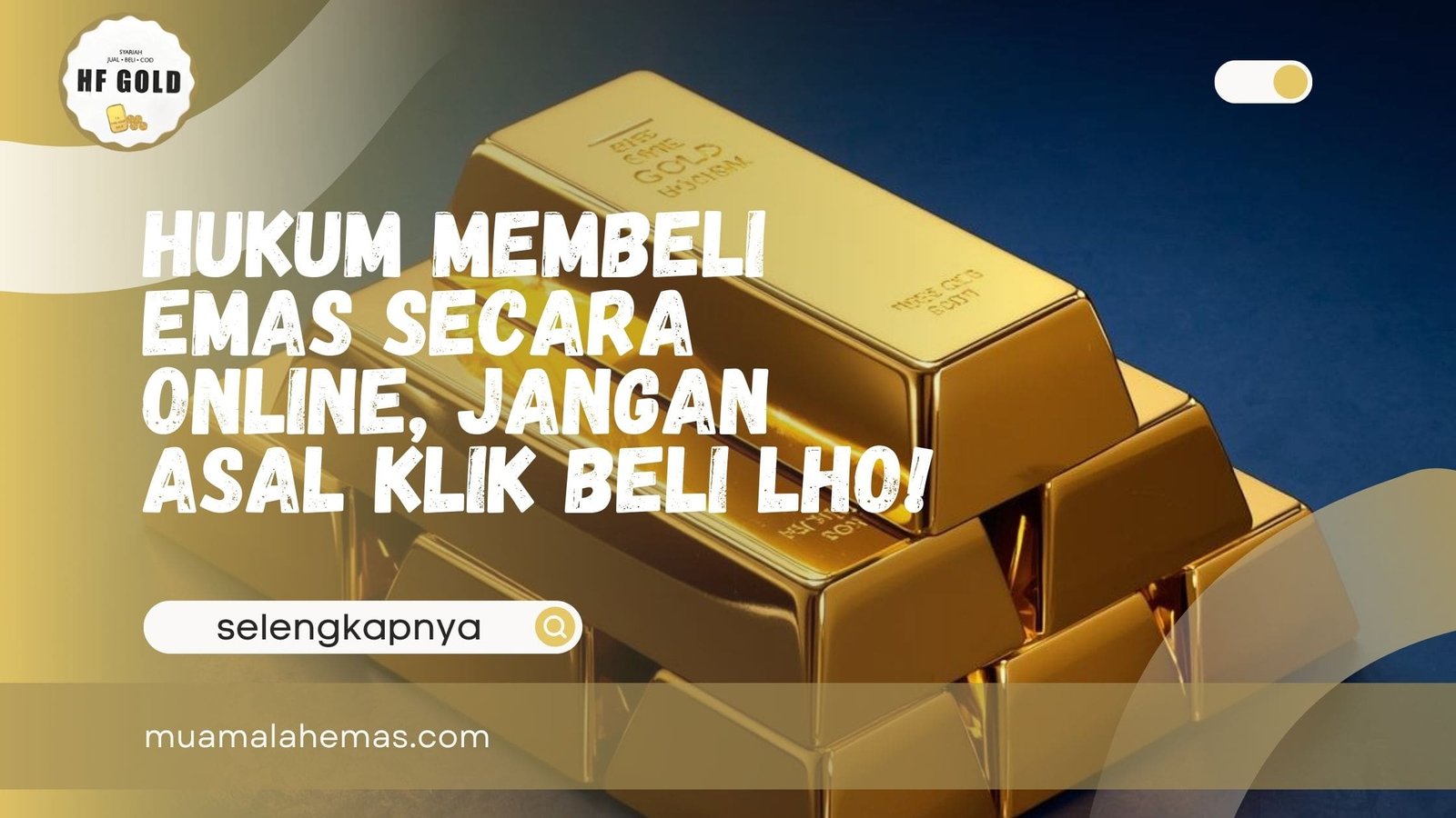 Hukum Membeli Emas Secara Online