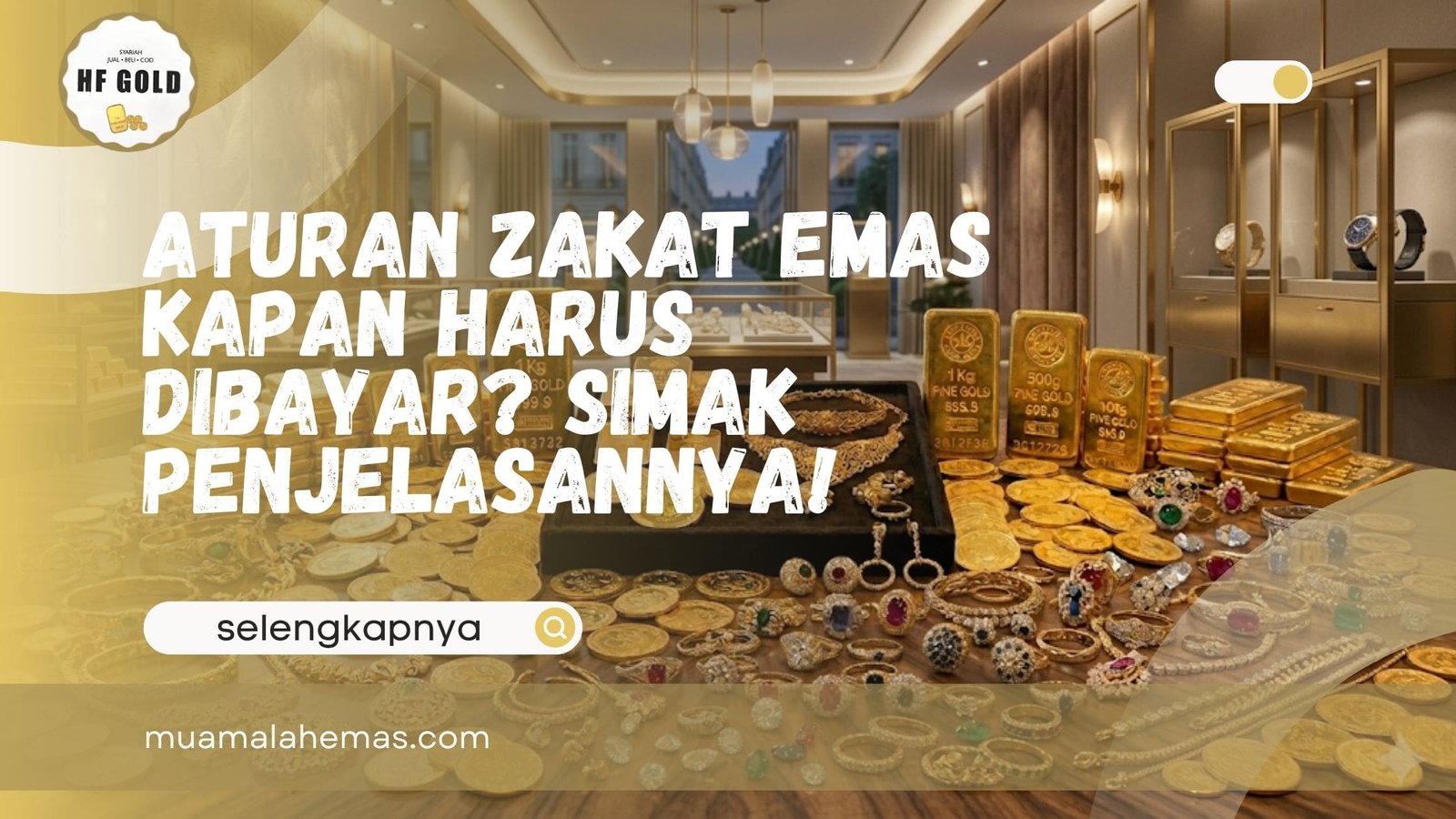 Aturan Zakat Emas