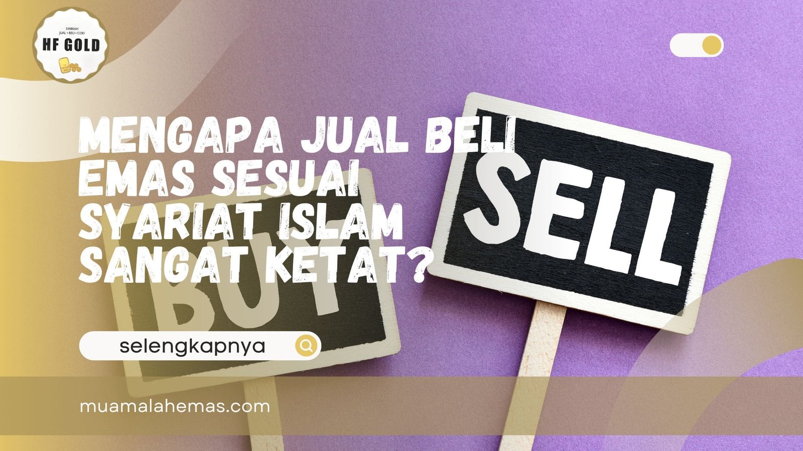 Jual Beli Emas Sesuai Syariat Islam