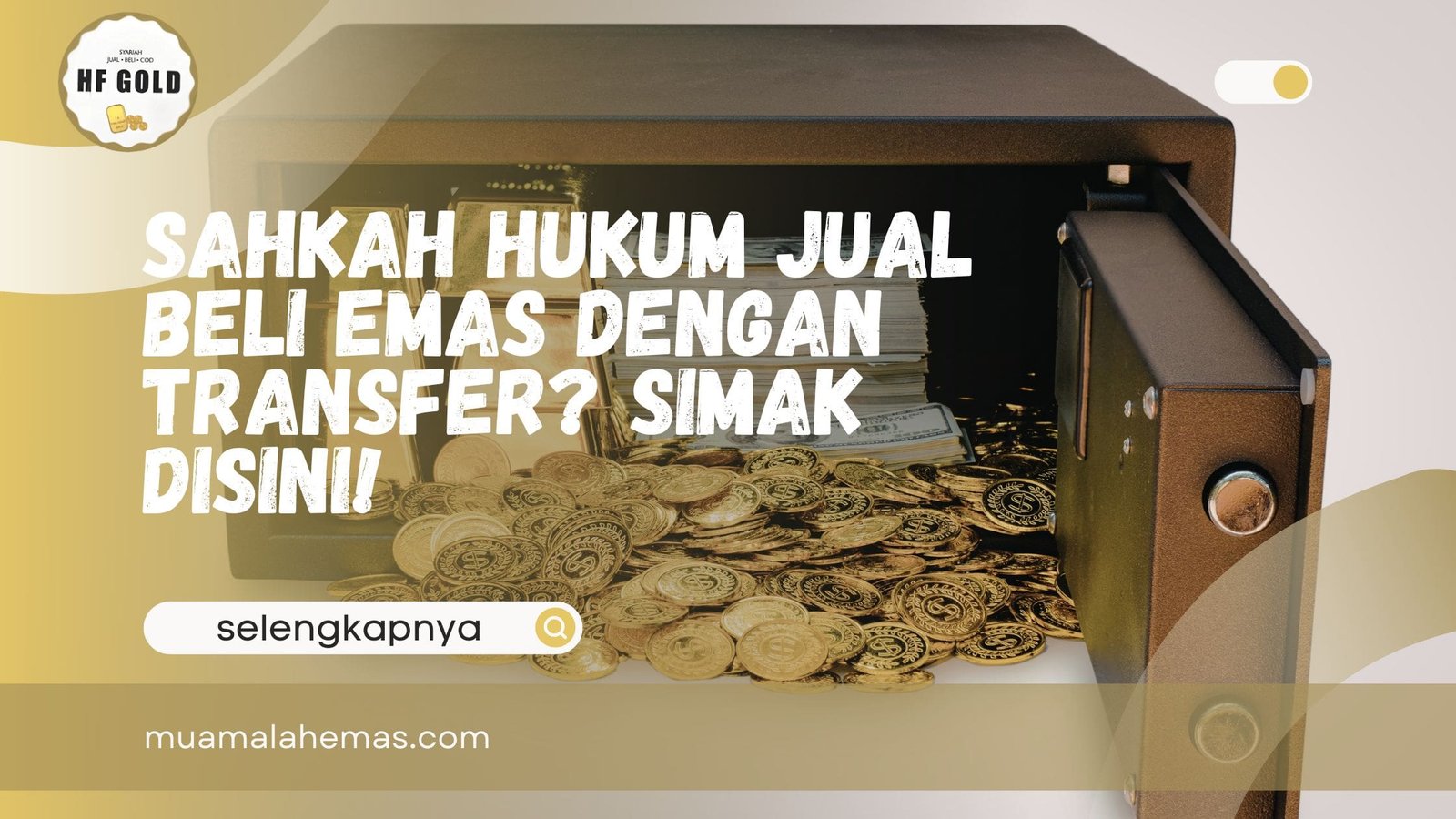 hukum jual beli emas dengan transfer