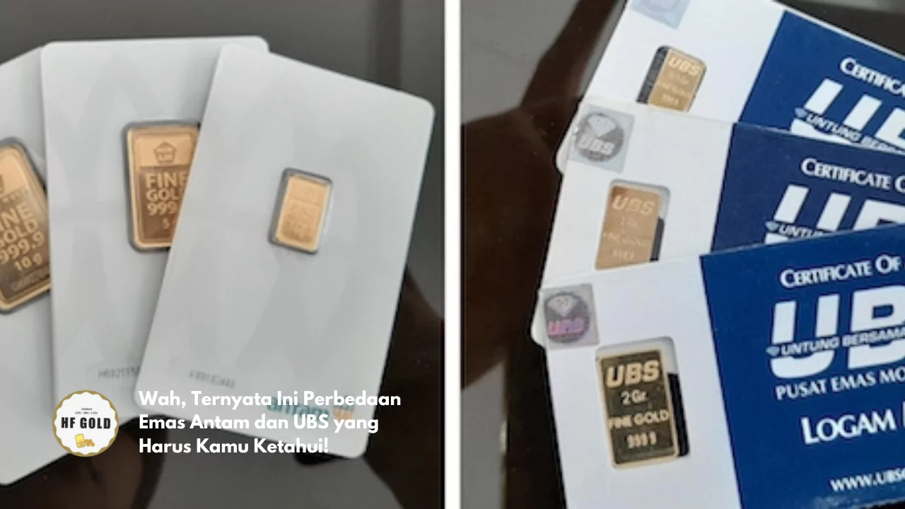 Perbedaan Emas Antam dan UBS