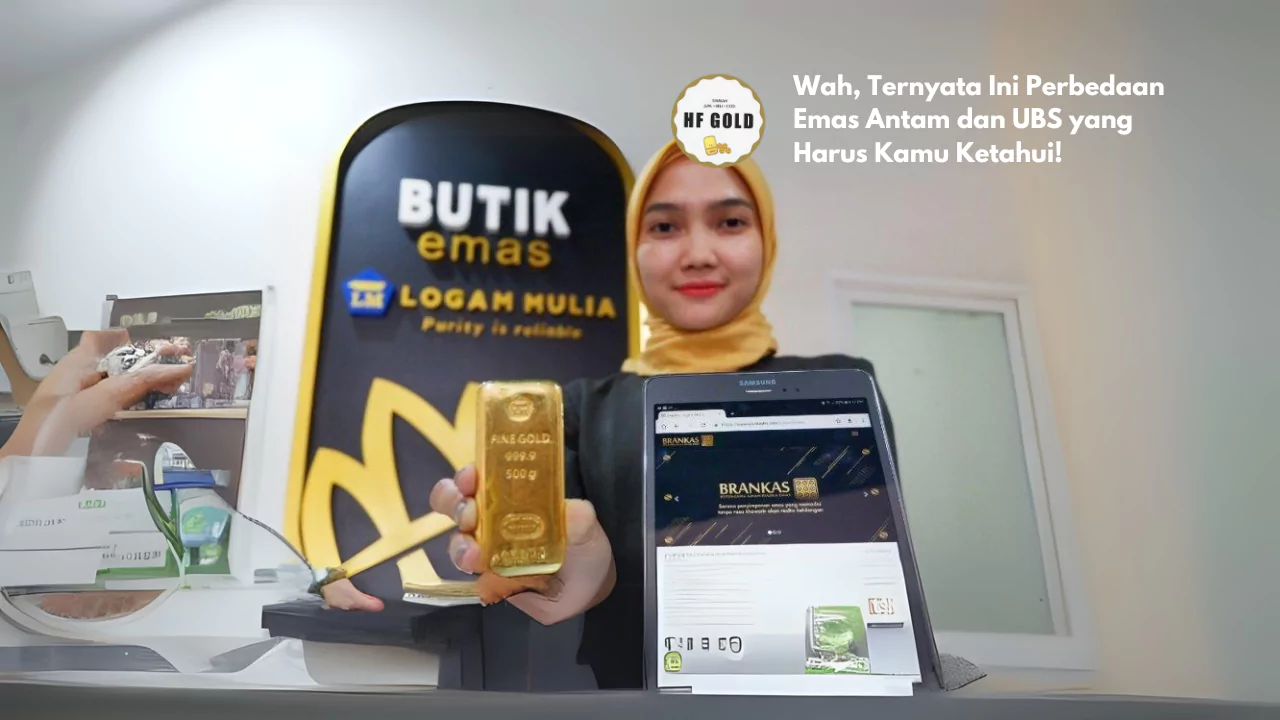 Perbedaan Emas Antam dan UBS